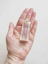 Load image into Gallery viewer, Aura Clear Quartz Point - Medium