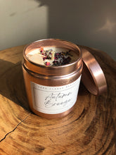 Load image into Gallery viewer, Rose Quartz Soy Candle - Autumn Breeze
