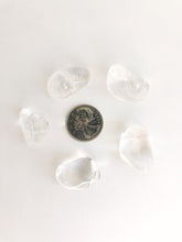 Load image into Gallery viewer, Small Clear Quartz Tumbled Stone