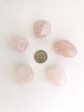 Load image into Gallery viewer, Medium Rose Quartz Tumbled Stone