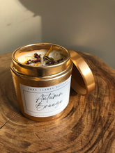 Load image into Gallery viewer, Clear Quartz Soy Candle - Autumn Breeze
