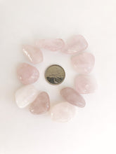 Load image into Gallery viewer, Small Rose Quartz Tumbled Stone
