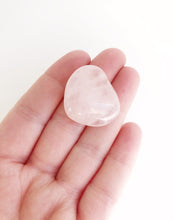 Load image into Gallery viewer, Small Rose Quartz Tumbled Stone
